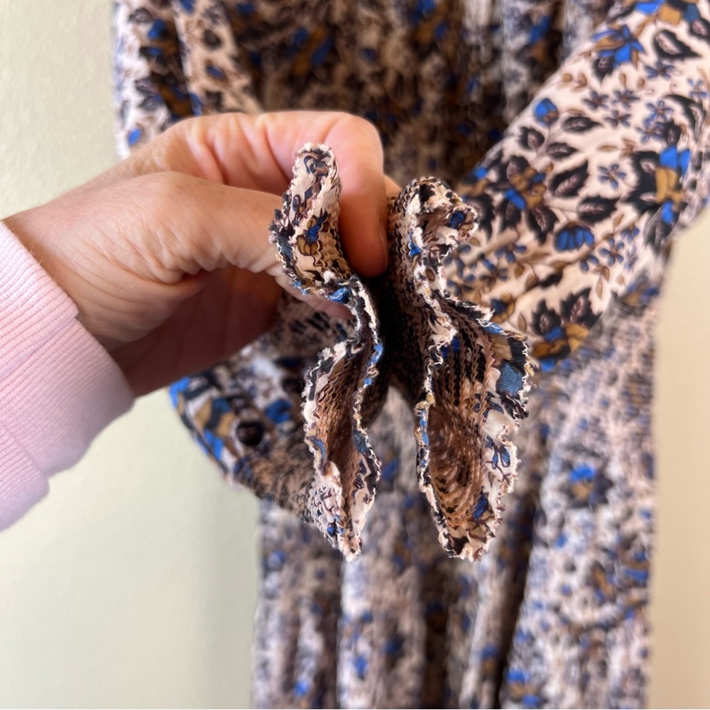 APIECE APART La Ventura shirred floral-print organic cotton-voile dress - Picture 8 of 14